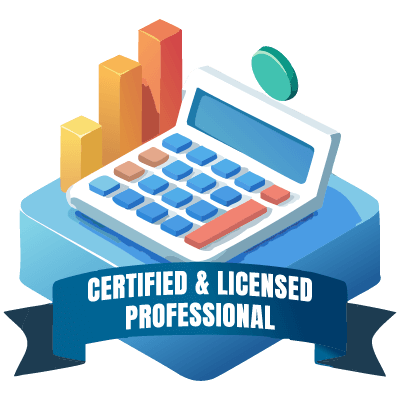 Certified Licensed badge